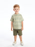 LC Waikiki Crew Neck Short Sleeve Striped T-Shirt